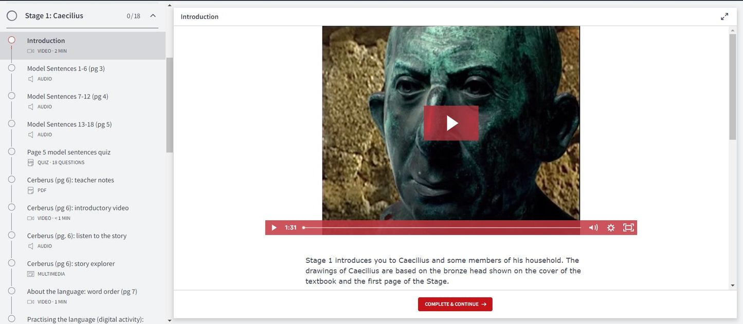 Cambridge Latin Course: Book 1 E-Learning Resources
